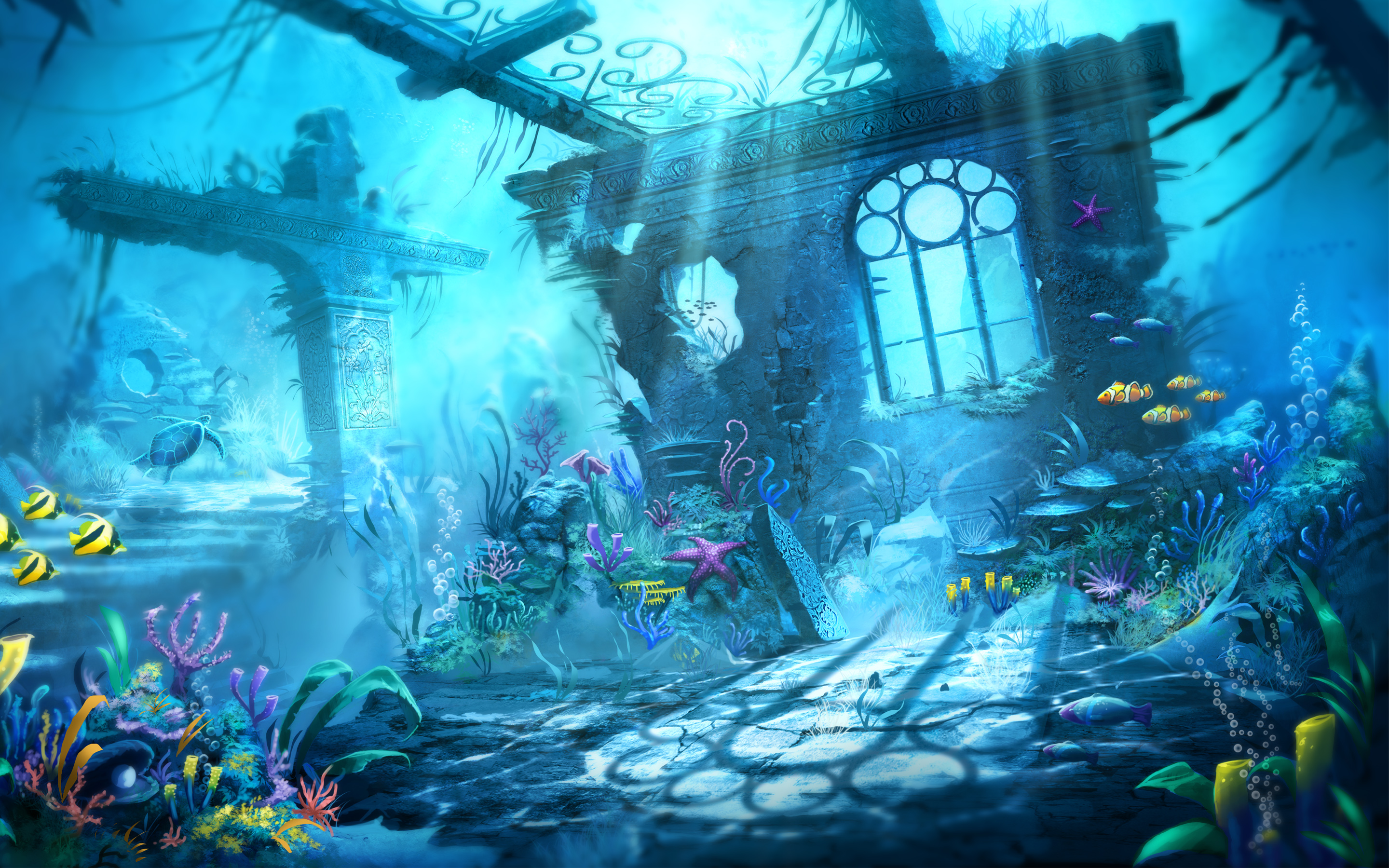 Trine Underwater Scene