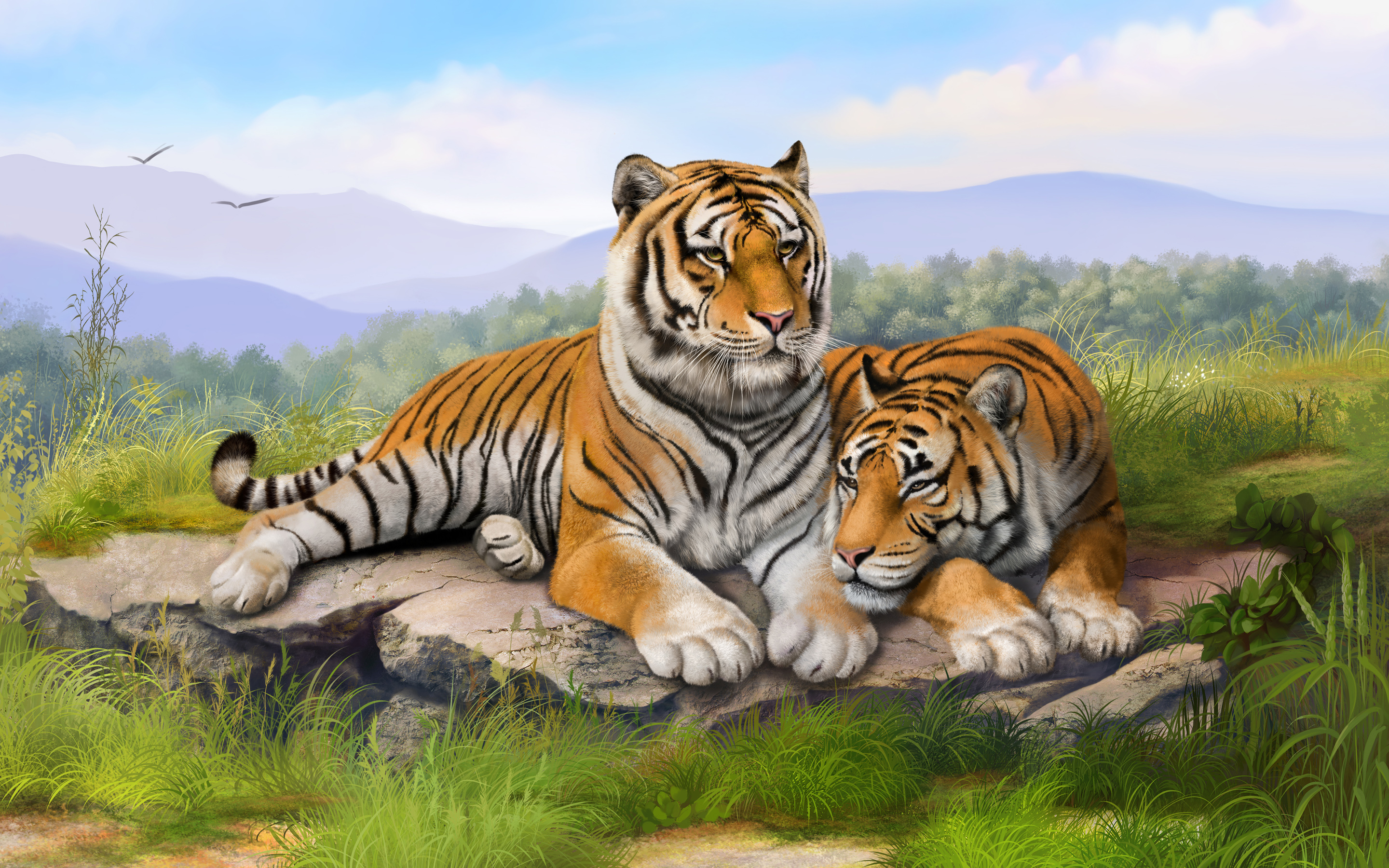 Tigers Art