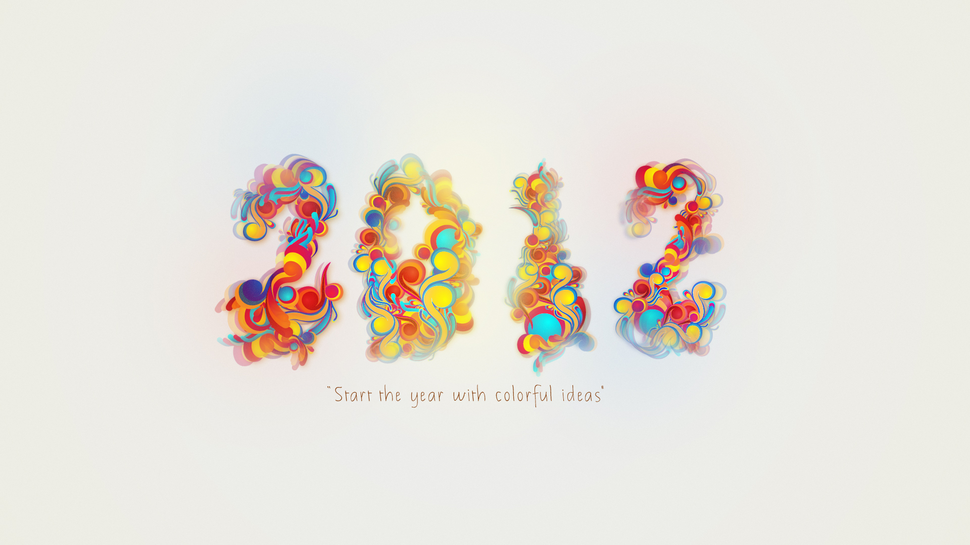 2012 Colorful New Year