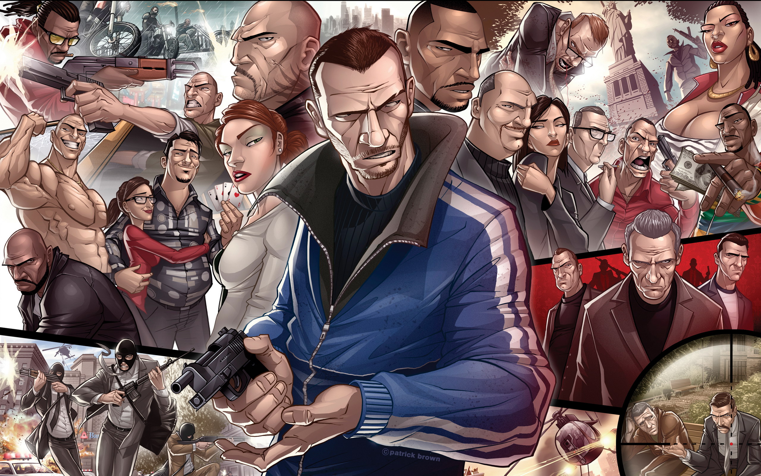 Grand Theft Auto IV Characters