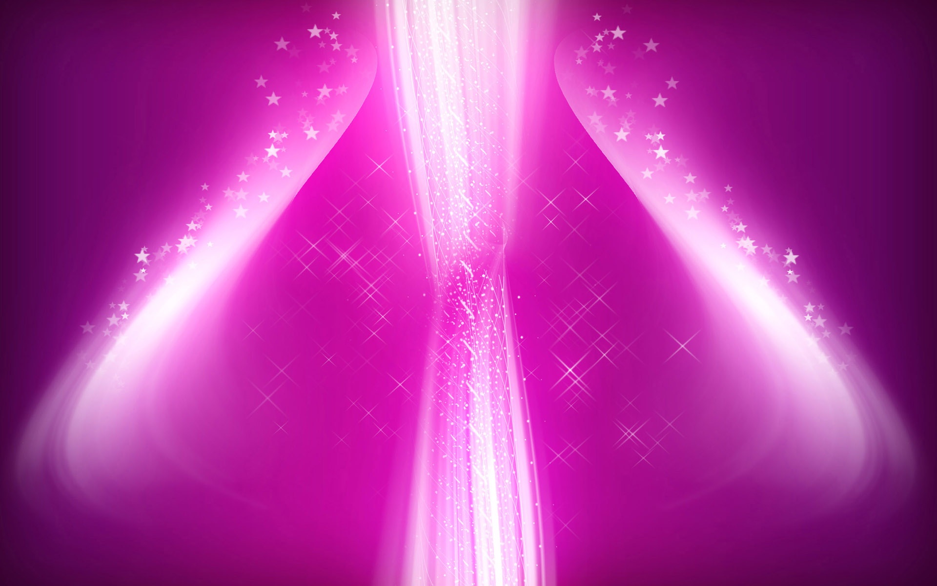 Pink Glow Abstract