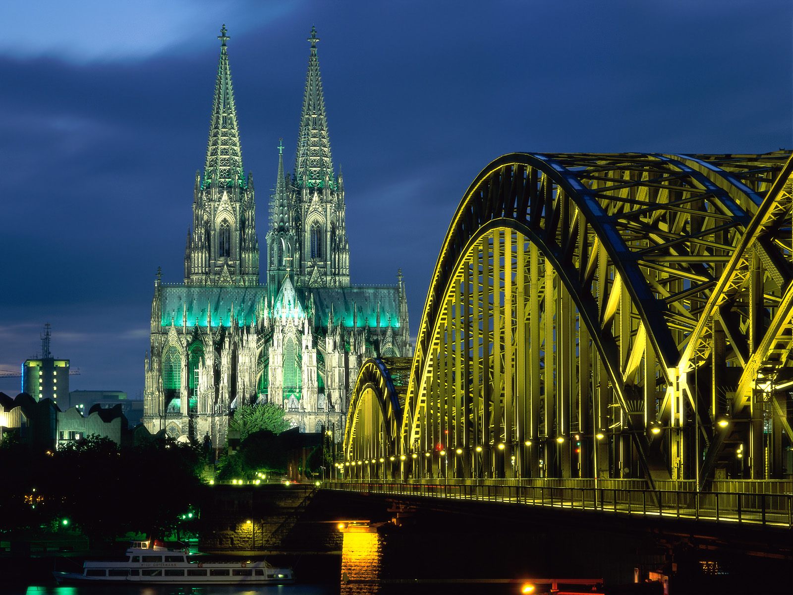 Cologne Cathedral and Hohenzollern Bridge Germany
