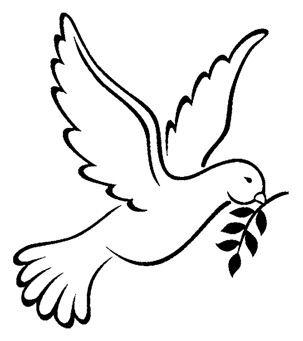 Sign of Peace, Dove with a Branch